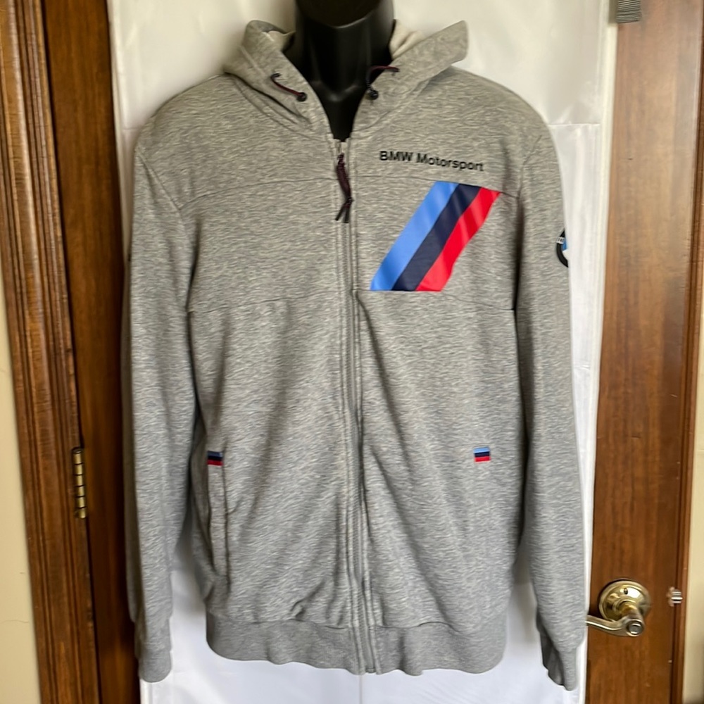 BMW Motorsport Puma full-zip hooded sweatshirt